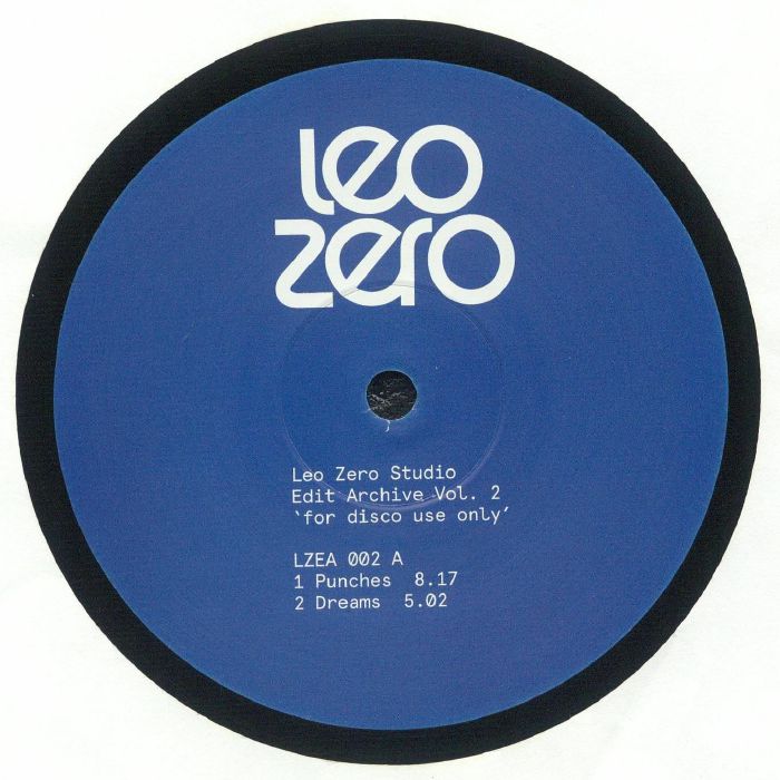 Leo Zero – Edit Archive Vol. 2 (12", Leo Zero Edit Archive, 2025) image 01