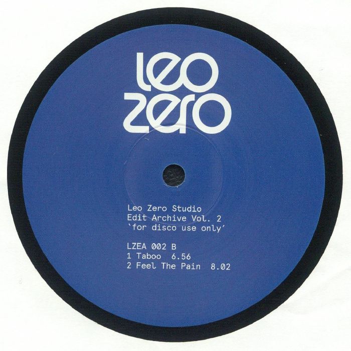 Leo Zero – Edit Archive Vol. 2 (12", Leo Zero Edit Archive, 2025) image 02