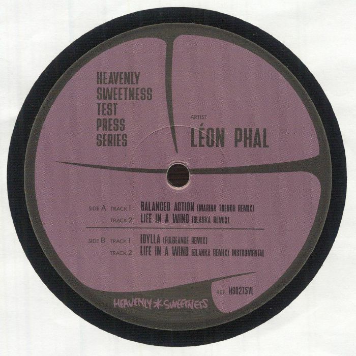 Léon Phal – Remix (12", Heavenly Sweetness, 2026) Back Cover