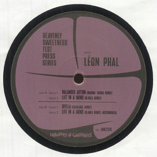 Léon Phal – Remix (12", Heavenly Sweetness, 2026) Front Cover