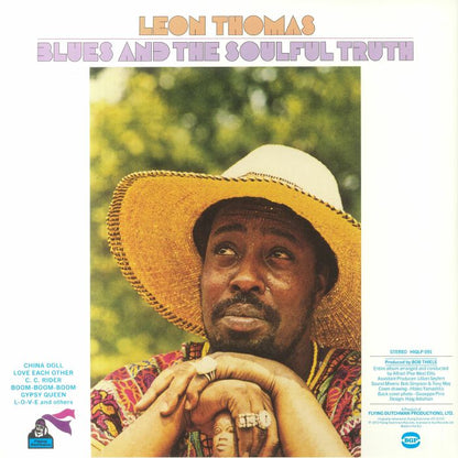 Leon Thomas – Blues And The Soulful Truth (LP, Gatefold, 180g, Flying Dutchman, 2022) Back Cover