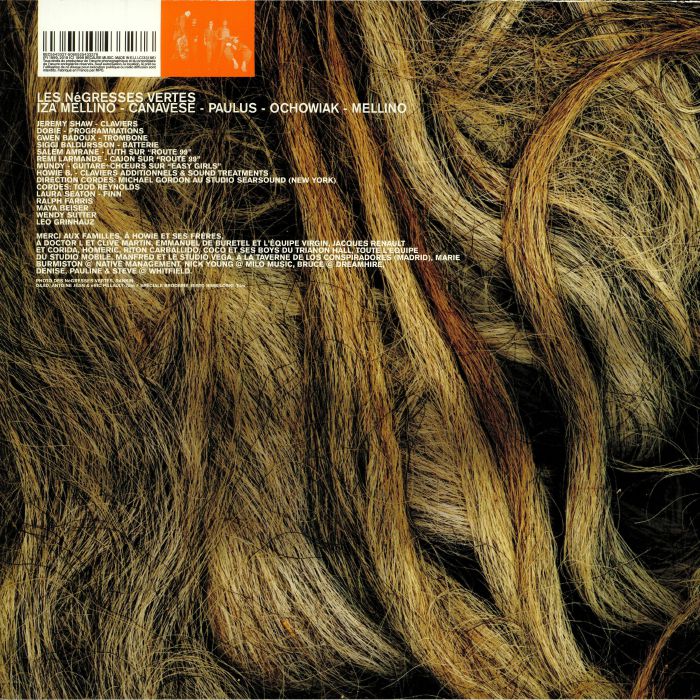 Les Negresses Vertes – Trabendo (2xLP+CD, Because Music, 2018) Back Cover