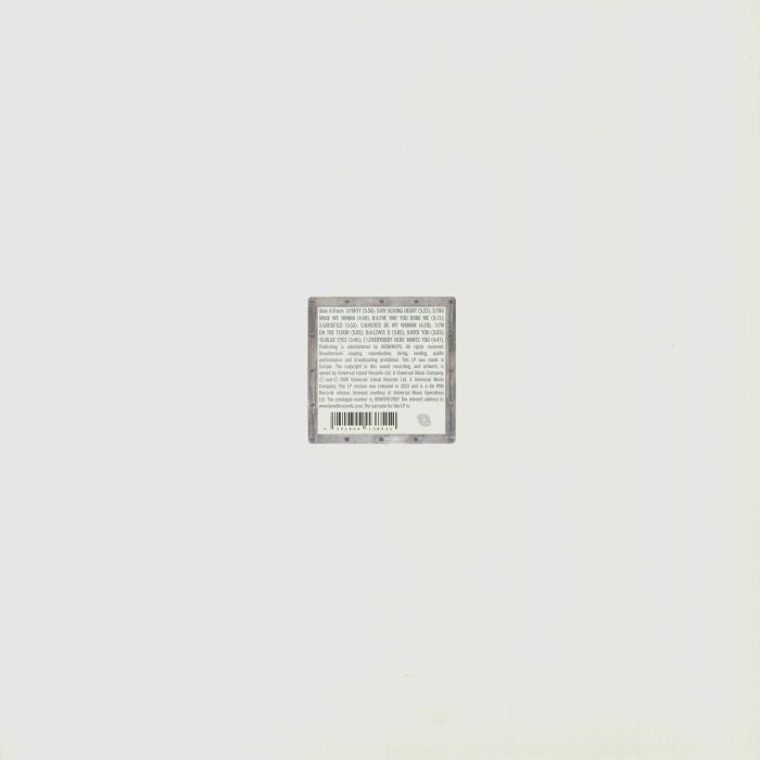 Lewis Taylor – Lewis II (2xLP, Be With Records, 2023) Back Cover