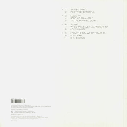 Lewis Taylor – Stoned Part 1 (2xLP, Be With Records, 2023) Back Cover