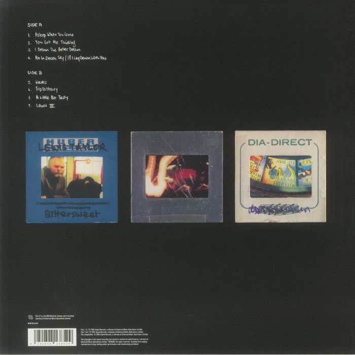 Lewis Taylor – The Damn Rest (LP, Be With Records, 2023) Back Cover