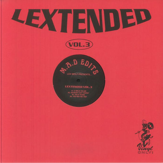 Lex Wolf – Lextended Vol. 3 (12", M.A.D EDITS, 0) Front Cover