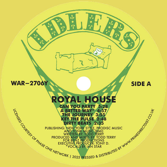Royal House - Can You Party? (LP) (Yellow)