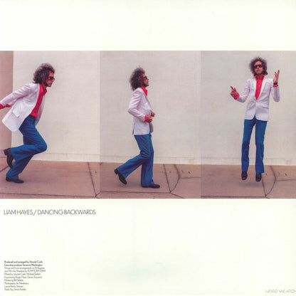 Liam Hayes – Dancing Backwards (LP, Weird Vacation, 2026) Back Cover