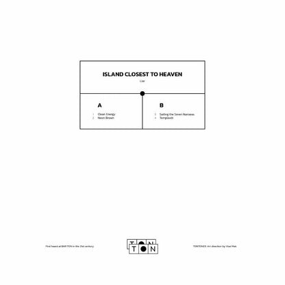 Liar – Island Closest To Heaven (12", TON TON, 2025) front cover