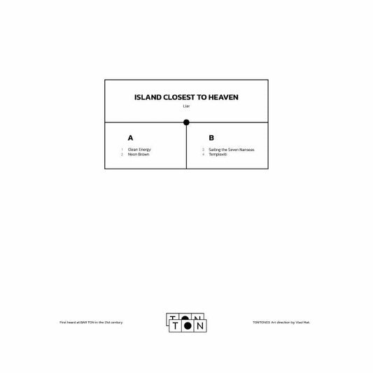 Liar – Island Closest To Heaven (12", TON TON, 2025) front cover