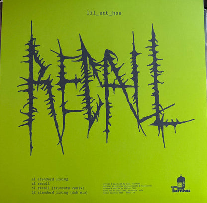 Lil_art_hoe – Standard Living (12", Studio Barnhus, 2025) Image 4