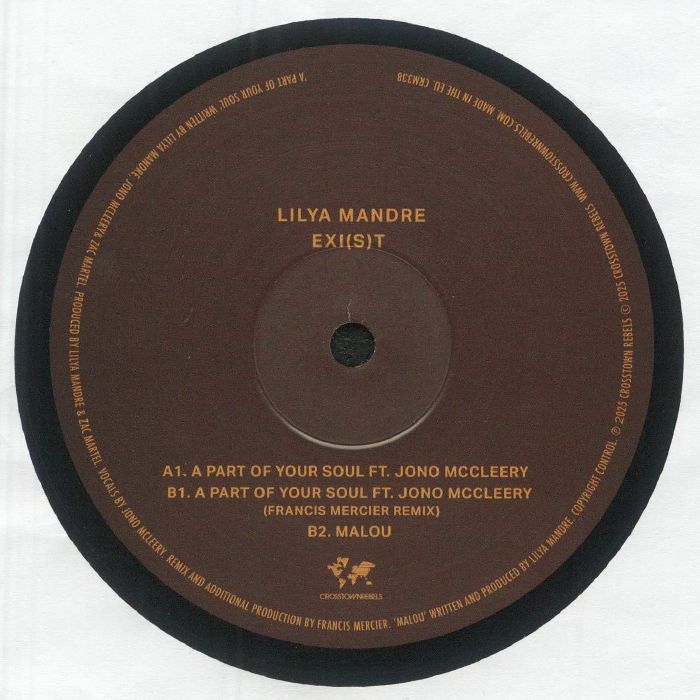 Lilya Mandre – Exi(s)t (12", Crosstown Rebels, 2025) image 02