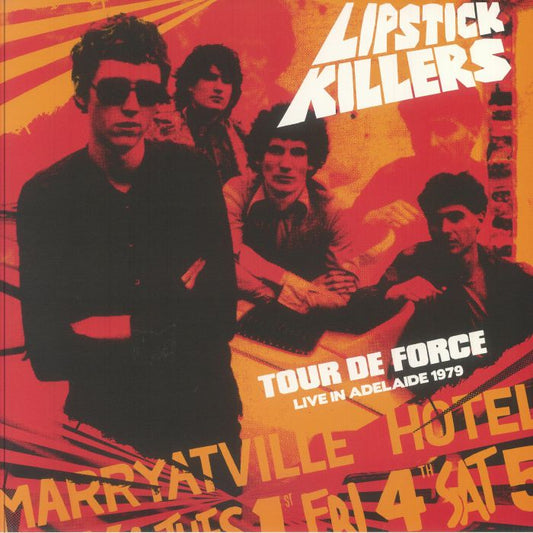 Lipstick Killers – Tour De Force (Live In Adelaide 1979) (LP, Grown Up Wrong!, 2025) front cover