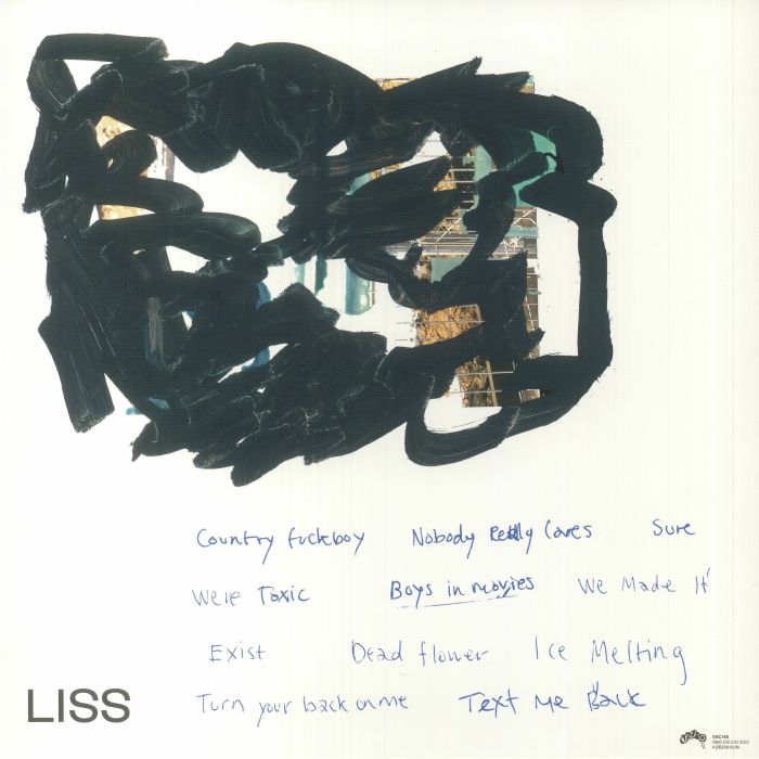 Liss – I Guess Nothing Will Be The Same (LP, limited blue, Escho, 2023) Back Cover
