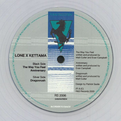 Lone X Kettama – Lone X Kettama (12", Clear, R & S Records, 2021) Back Cover