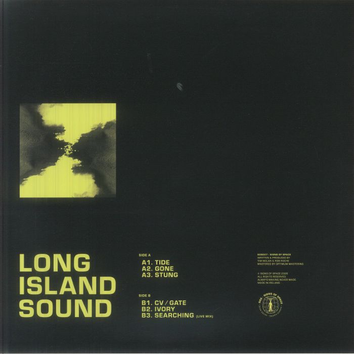Long Island Sound – Long Island Sound (12", Signs Of Space, 2026) Back Cover