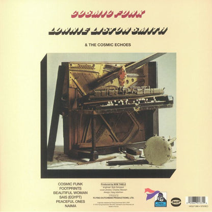Lonnie Liston Smith & The Cosmic Echoes – Cosmic Funk (LP, Flying Dutchman, 2022) Back Cover