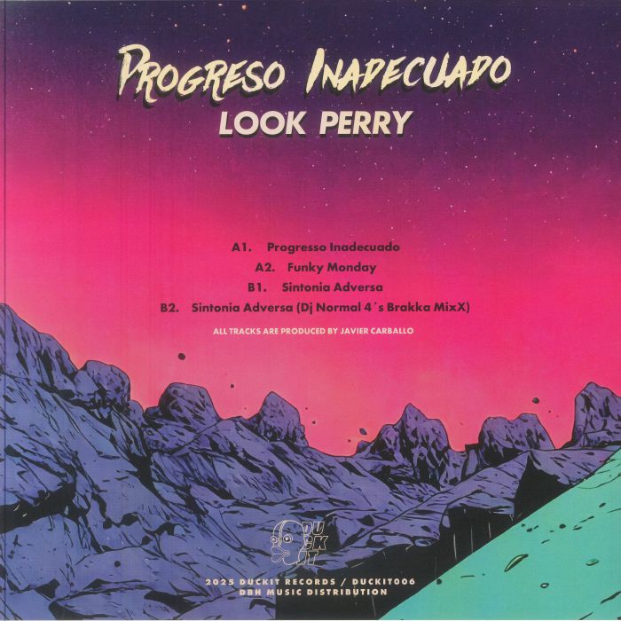 Look Perry – Progreso Inadecuado (12", Duckit, 2026) Back Cover
