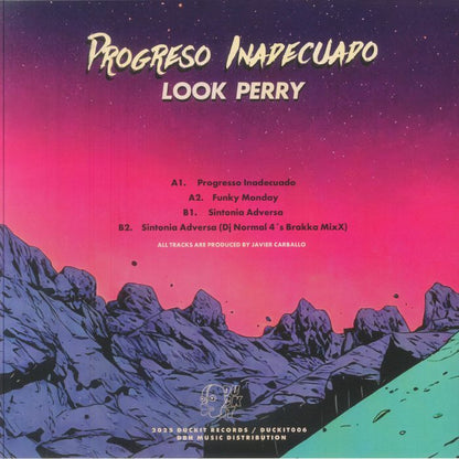 Look Perry – Progreso Inadecuado (12", Duckit, 2026) Back Cover