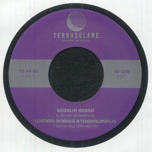 Lorenzo Morresi & Tenderlonious – Scoglio Rosso (7", Terrasolare, 2025) image 01