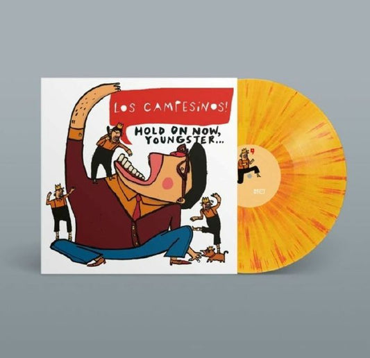 Los Campesinos! – Hold On Now, Youngster... (LP, Orange Splatter, Heart Swells, 2026) Front Cover