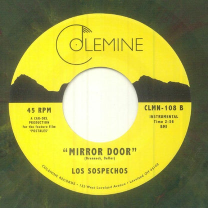 Los Sospechos – Jano's Revenge (7", Green, Colemine Records, 2023) Back Cover