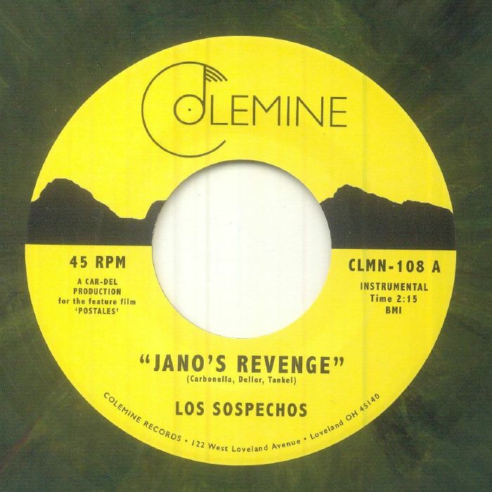 Los Sospechos – Jano's Revenge (7", Green, Colemine Records, 2023) Front Cover