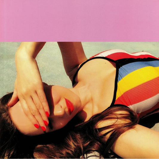 Lou Hayter – Cherry On Top (12", White, Be With Records, 2019) Front Cover