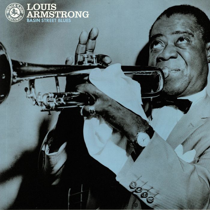 Louis Armstrong – Basin Street Blues (LP, Coke Bottle Clear, 180g, ORG Music, Black Lion Records, 2025) front cover