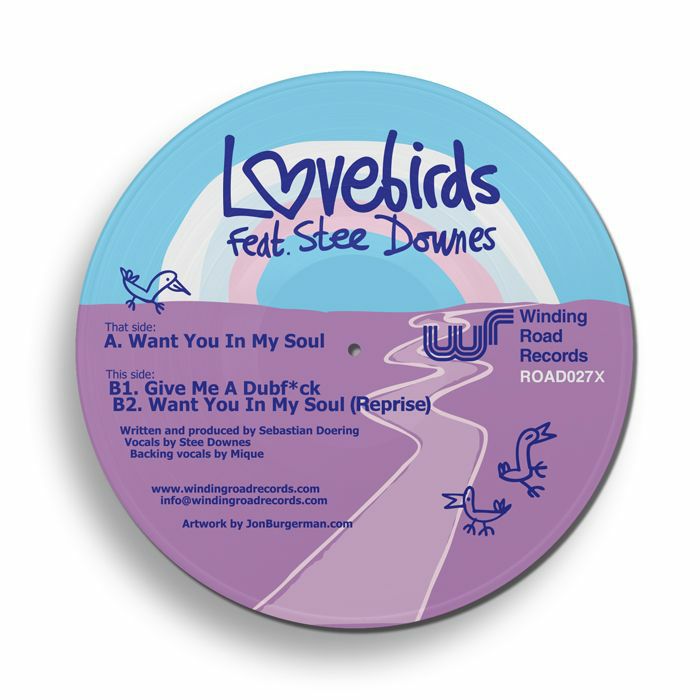 Lovebirds Feat. Stee Downes – Want You In My Soul (12", Winding Road Records, 2026) Back Cover