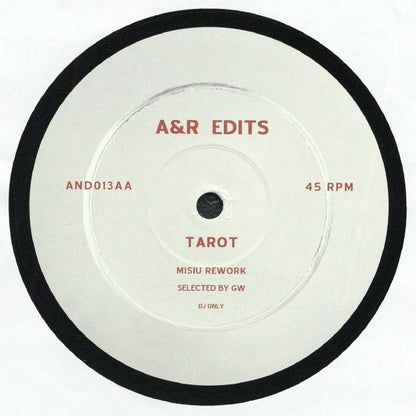 Talking Heads Tantra – This Is Ain't No Disco / Tarot (12", A&R Edits, 2026) Back Cover