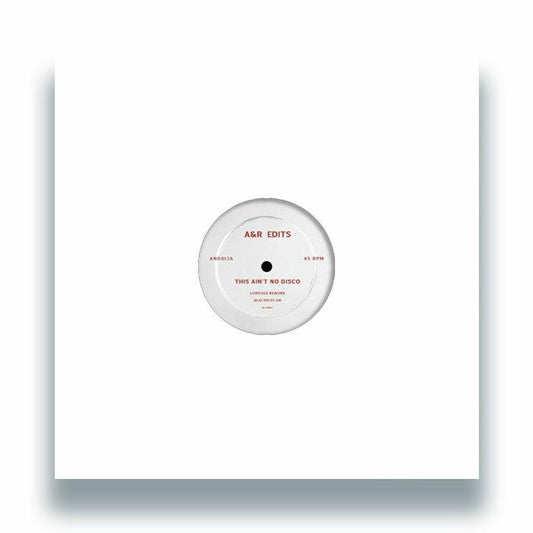 Loveface / Misiu – This Is Ain't No Disco / Tarot (12", A&R Edits, 2026) Front Cover