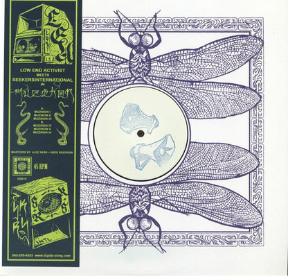 Low End Activist meets SeekersInternational – In Muzikon (12", Digital Sting, 2026) Front Cover