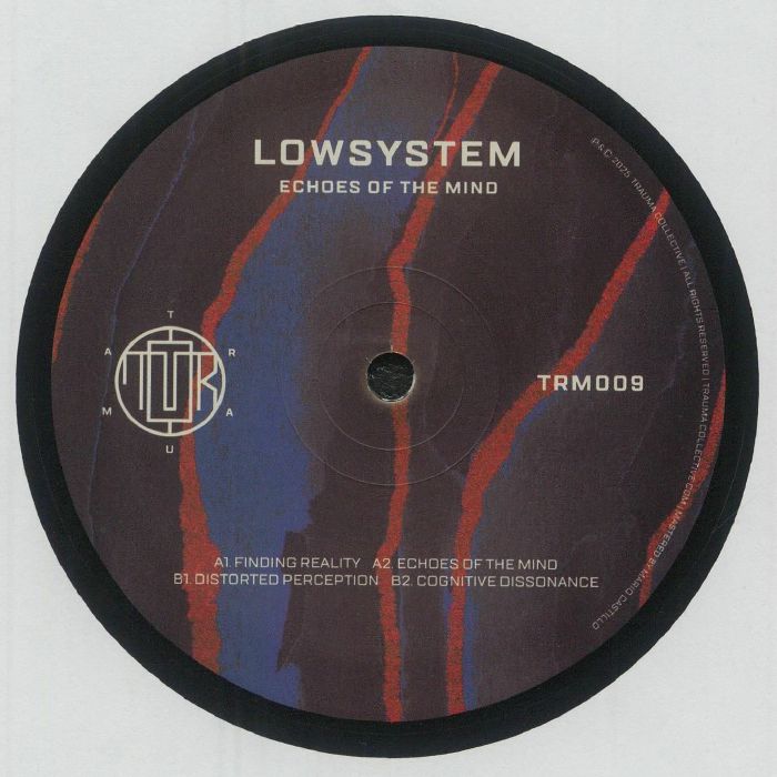 Lowsystem – Echoes Of The Mind (12", Trauma Collective, 2025) Front Cover
