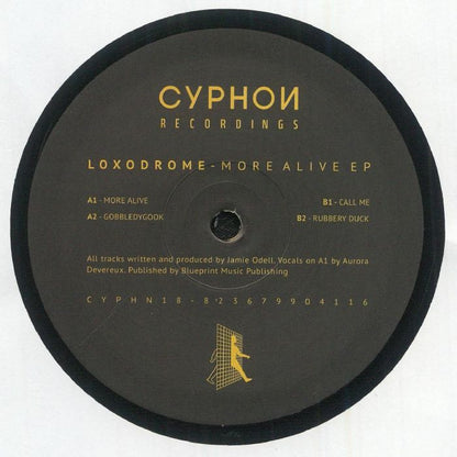 Loxodrome – More Alive EP (12", Cyphon Recordings, 2025) Front Cover