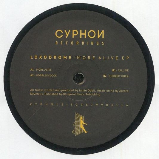 Loxodrome – More Alive EP (12", Cyphon Recordings, 2025) front cover