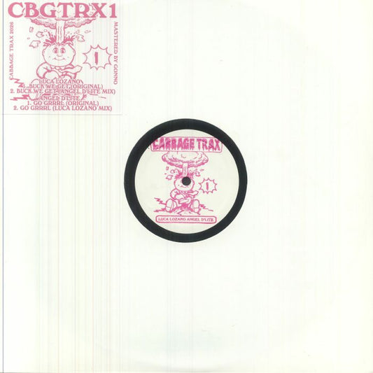 Luca Lozano / Angel D'Lite – CBGTRX1 (12", Cabbage Trax, 2026) Front Cover