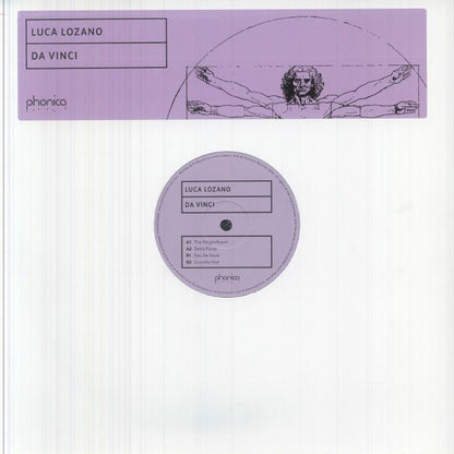 Luca Lozano – Da Vinci (12", Phonica Records, 2026) Front Cover