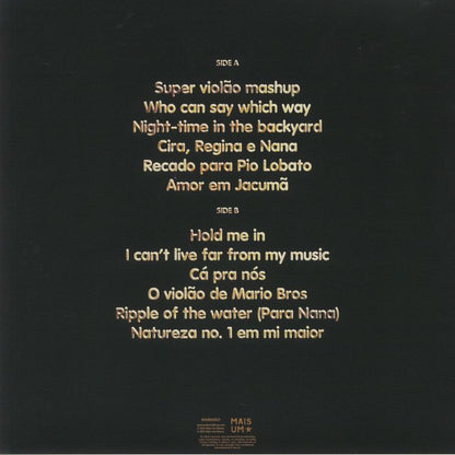 Lucas Santtana – Sem Nostalgia (LP, Mais Um Discos, 2021) Back Cover