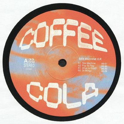 Luke Alessi – Sex Machine E.P. (12", Coffee Cola, 2026) Front Cover