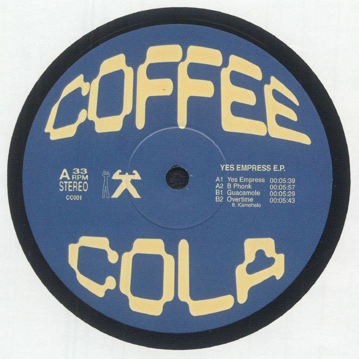 Luke Alessi – Yes Empress E.P. (12", Coffee Cola, 2026) Front Cover