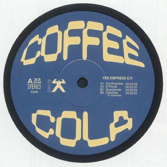 Luke Alessi – Yes Empress E.P. (12", Coffee Cola, 2026) Front Cover