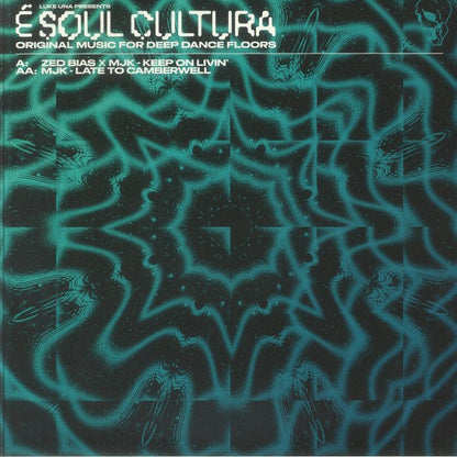 Luke Una Presents Zed Bias X MJK – Keep On Livin' / Late To Camberwell (12", É Soul Cultura, 2026) Front Cover