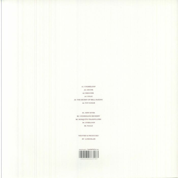 Lukid – Underloop (LP, Transparent, Death Is Not The End, 2025) back cover