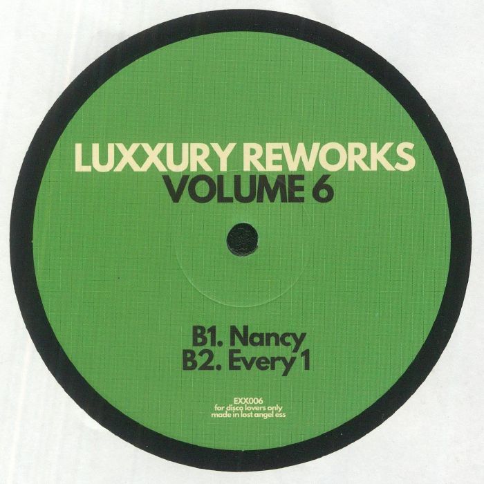 Luxxury – Luxxury Reworks Volume 6 (12", Expensive Sounding Music, 2023) Back Cover
