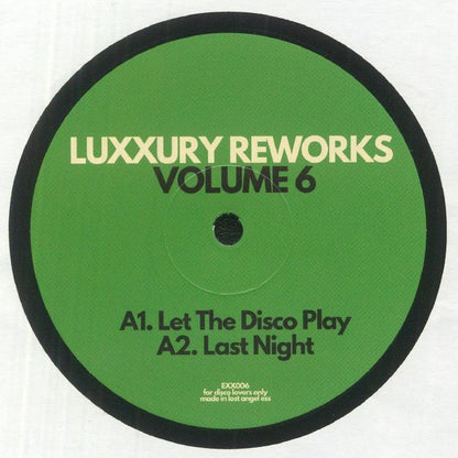 Luxxury – Luxxury Reworks Volume 6 (12", Expensive Sounding Music, 2023) Front Cover