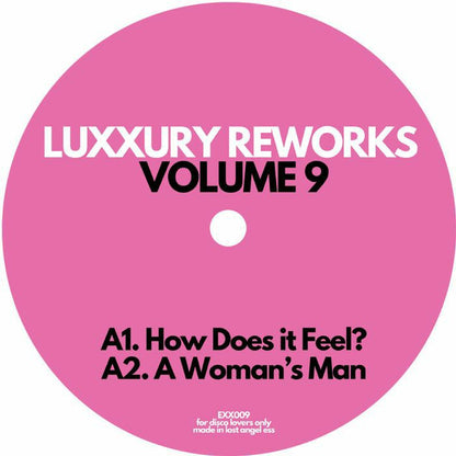 Luxxury – Luxxury Reworks Volume 9 (12", Exxpensive Sounding Music, 2026) Front Cover