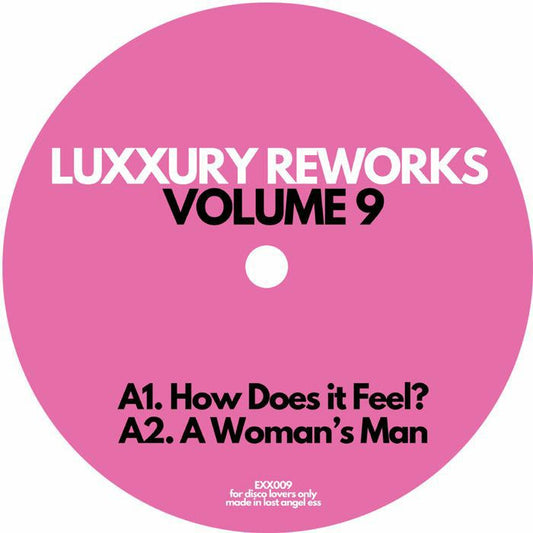 Luxxury – Luxxury Reworks Volume 9 (12", Exxpensive Sounding Music, 2026) Front Cover