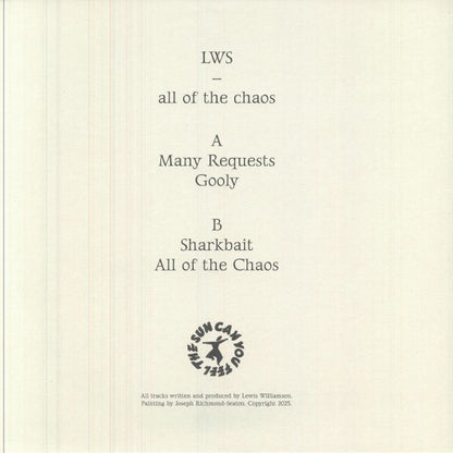 LWS – All Of The Chaos (12", can you feel the sun, 2025) Back Cover