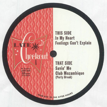 M Sexton – Late 001 (12", Late Checkout, 2026) Front Cover